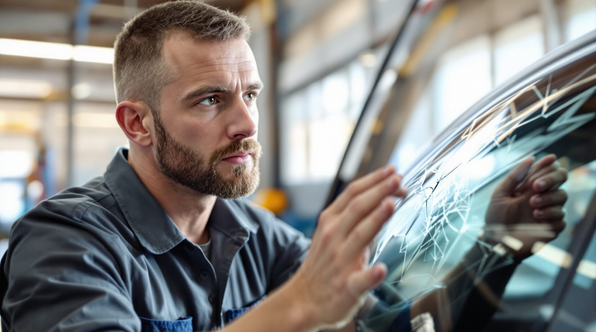 réparation des vitres teintées endommagées